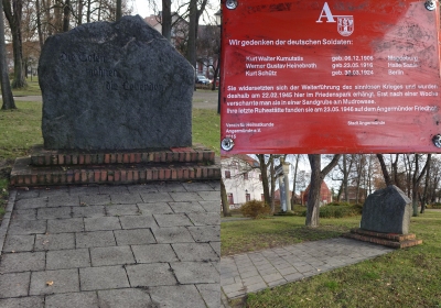 Angermünde - Gedenkstein