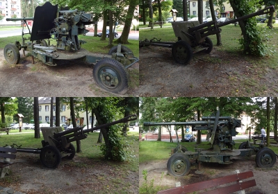 Borne Sulinowo - Flak und Kanone