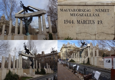 Budapest - Denkmal dt. Besetzung
