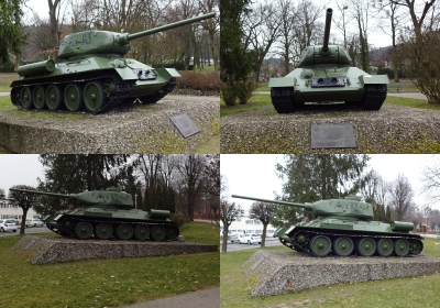 Czarnkow - Panzerdenkmal