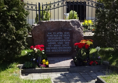 Kreinitz - Gedenkstein "Elbeday"