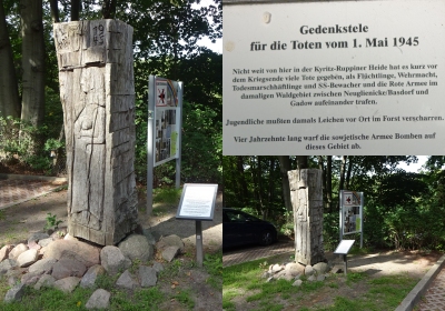 Kunsterspring - Gedenkstele