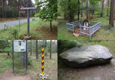 Bröthen - Gedenkstein M. Gartenschläger