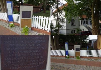 Malchow/Meckl. - Opfer Stalinismus