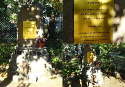 Mescherin - Gedenkstein