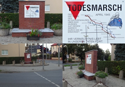 Neuruppin - Todesmarschtafel