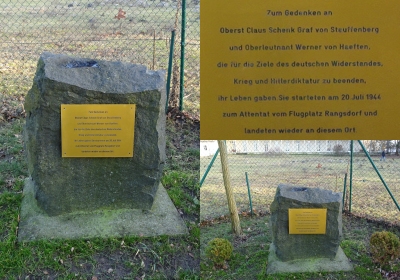 Rangsdorf - Stauffenbergdenkmal