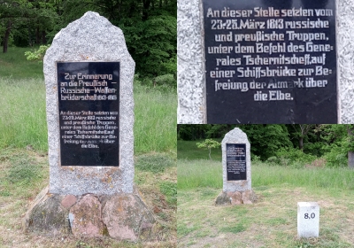 Rühstädt - Denkmal Waffenbrüderschaft