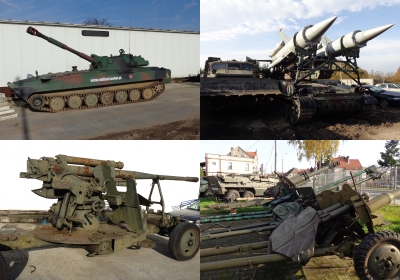 Skwierzyna - Militärtechnik